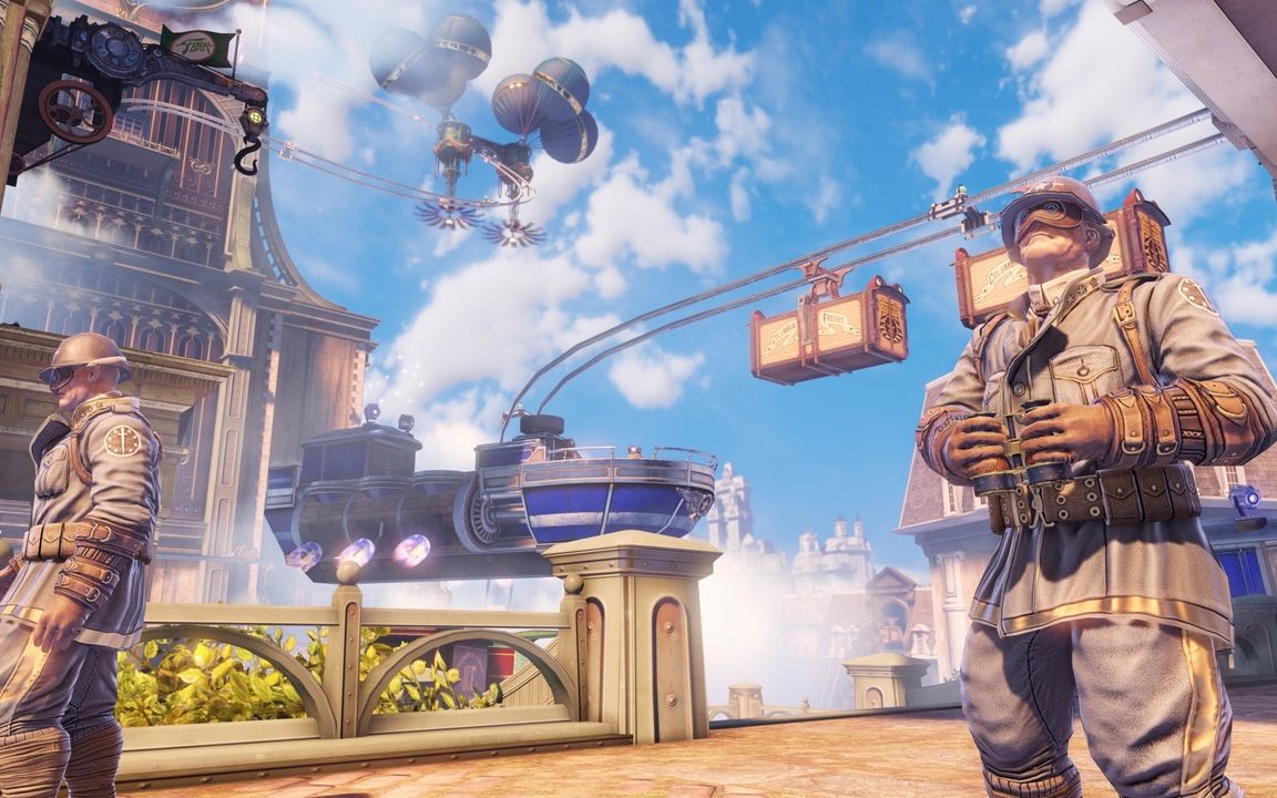 【生化奇兵3:无限】听过美女唱歌吗71 什么!