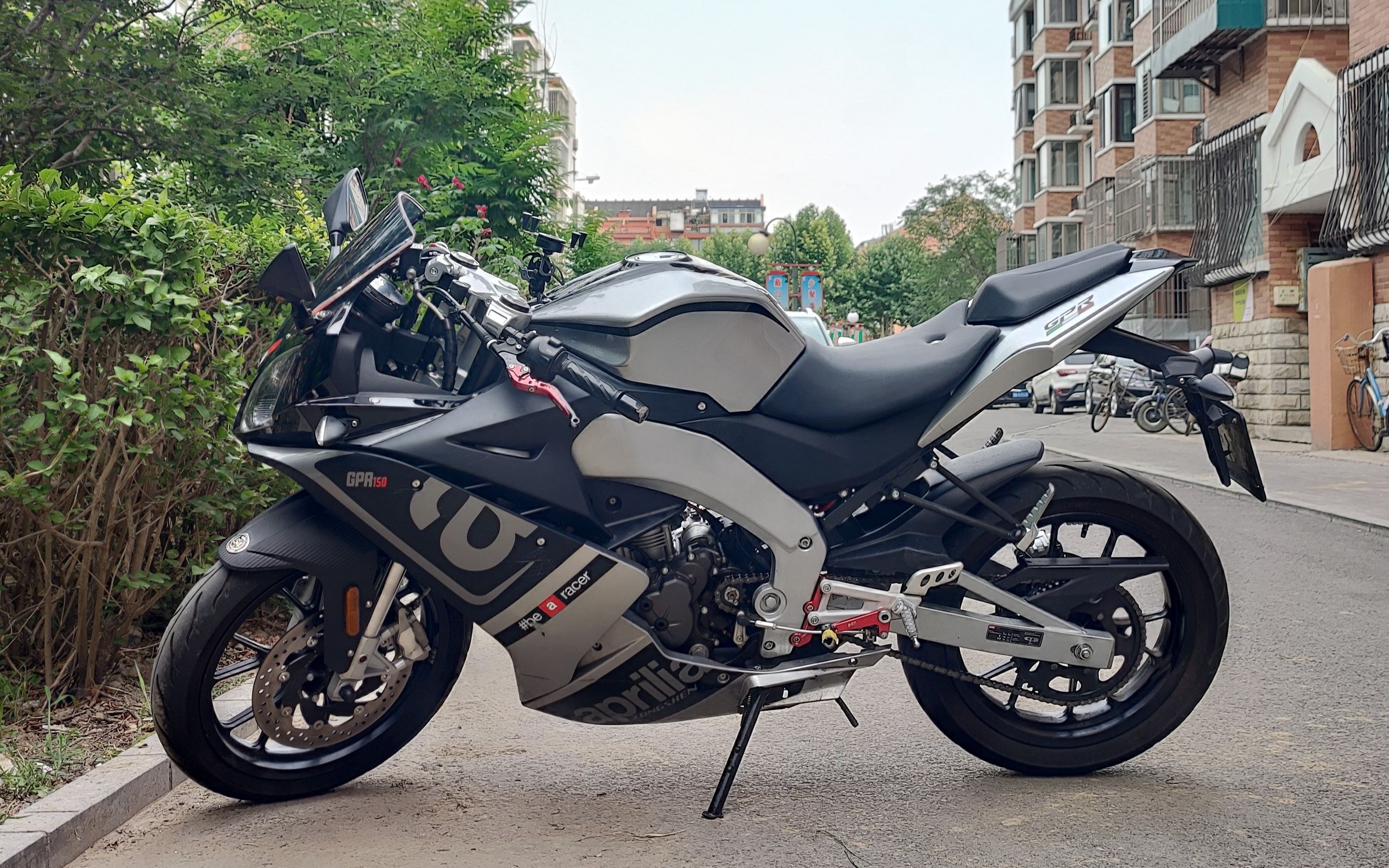 [日常]阿普利亚aprilia gpr150北京十三陵 昌赤路 新手跑山