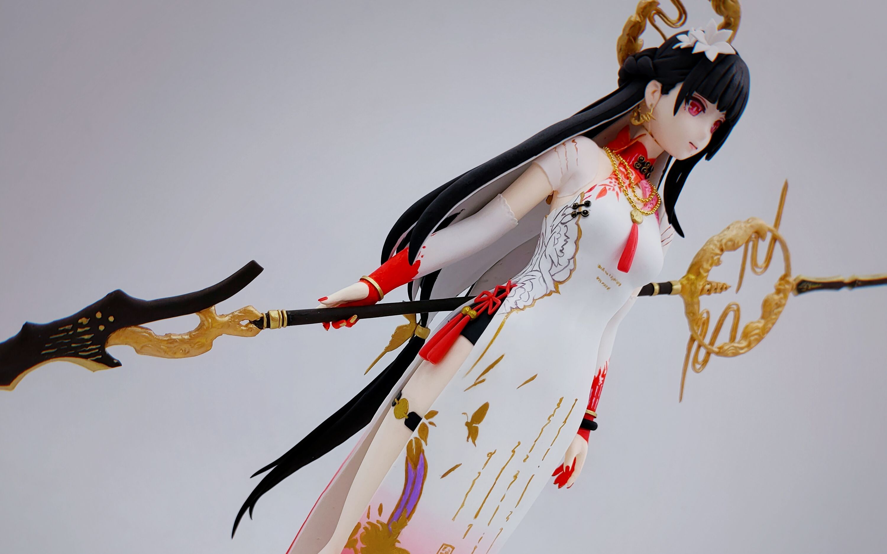 花未醒战双帕弥什曲旗袍星瀚云渺超轻粘土手办