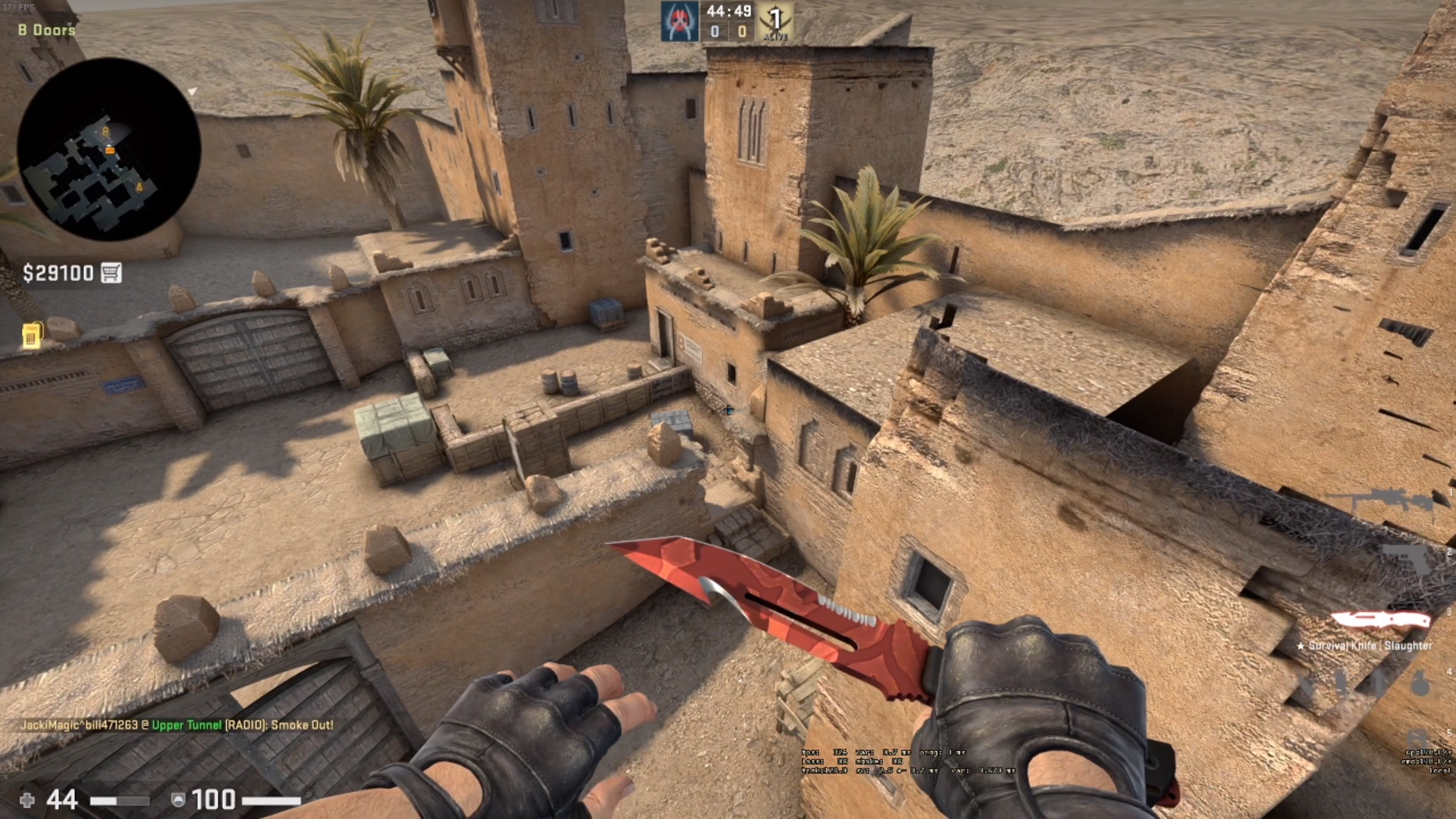 活动  【csgo】dust2 b区爆单 个人觉得最完美的b门烟与狗洞烟