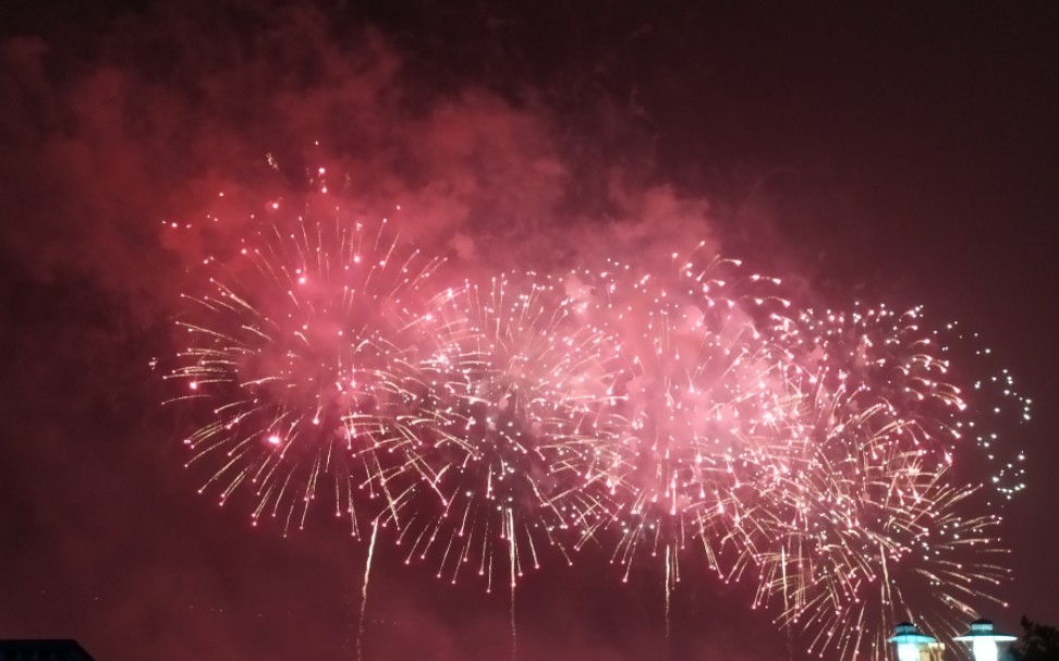 五一假橘子洲头烟花