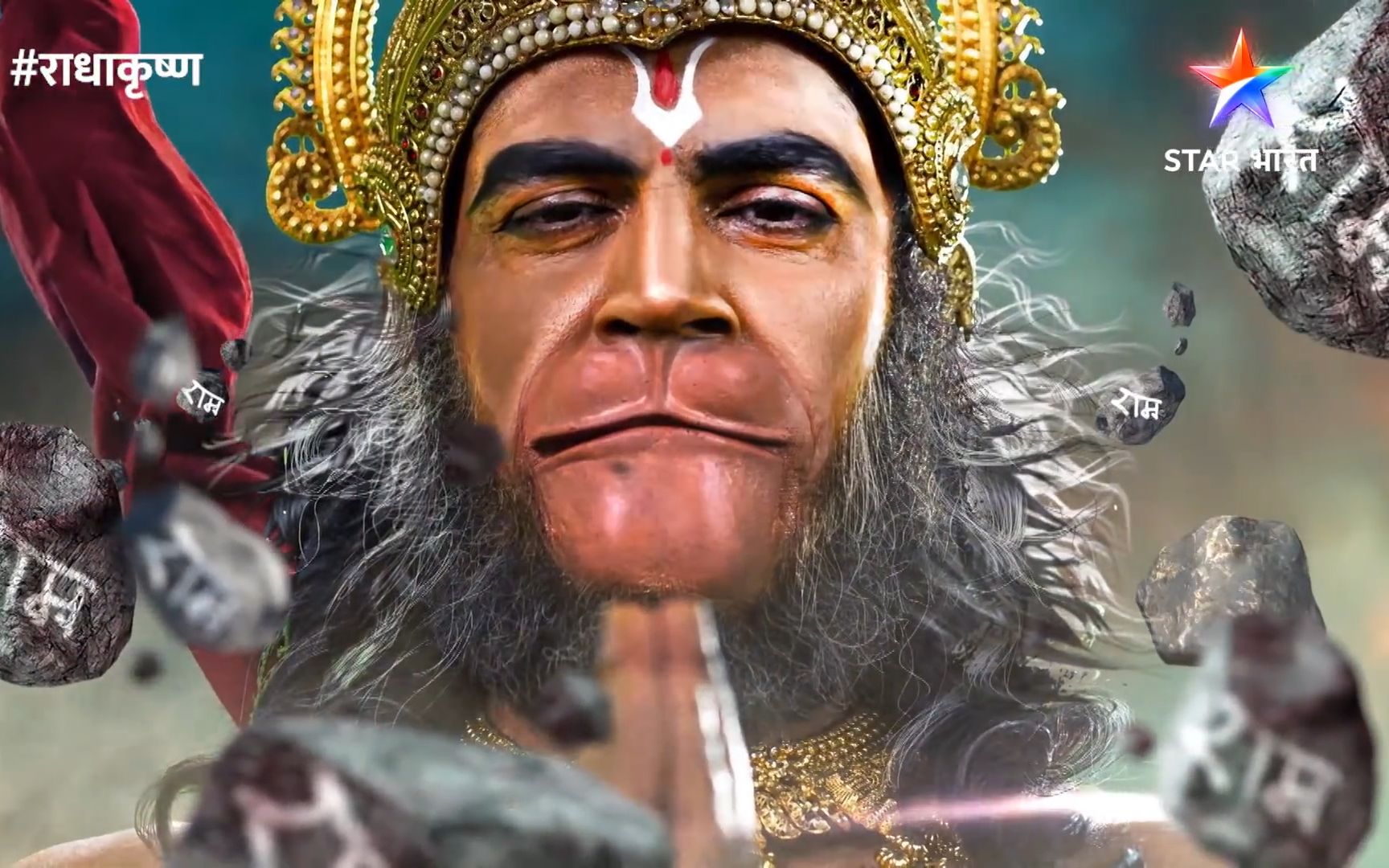 拉妲奎师那预告哈奴曼到来