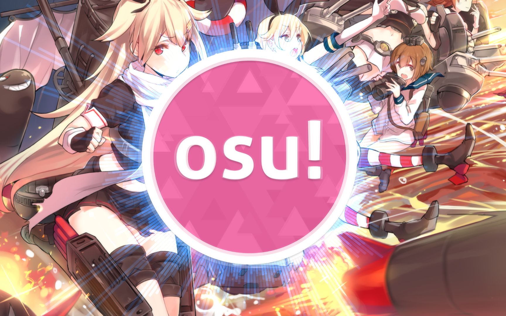 【艾莉|osu!原创皮肤】☆poi~ 夕立主题最新定制皮肤展示哔哩哔哩bilibili