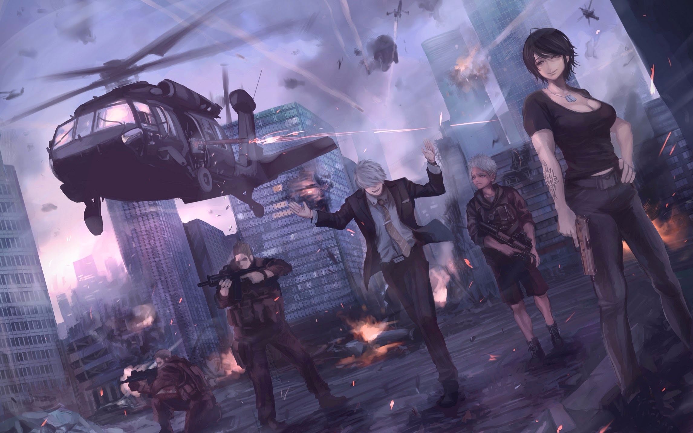 军火女王这充满暴力与美丽的世界画质重置不务正业mad