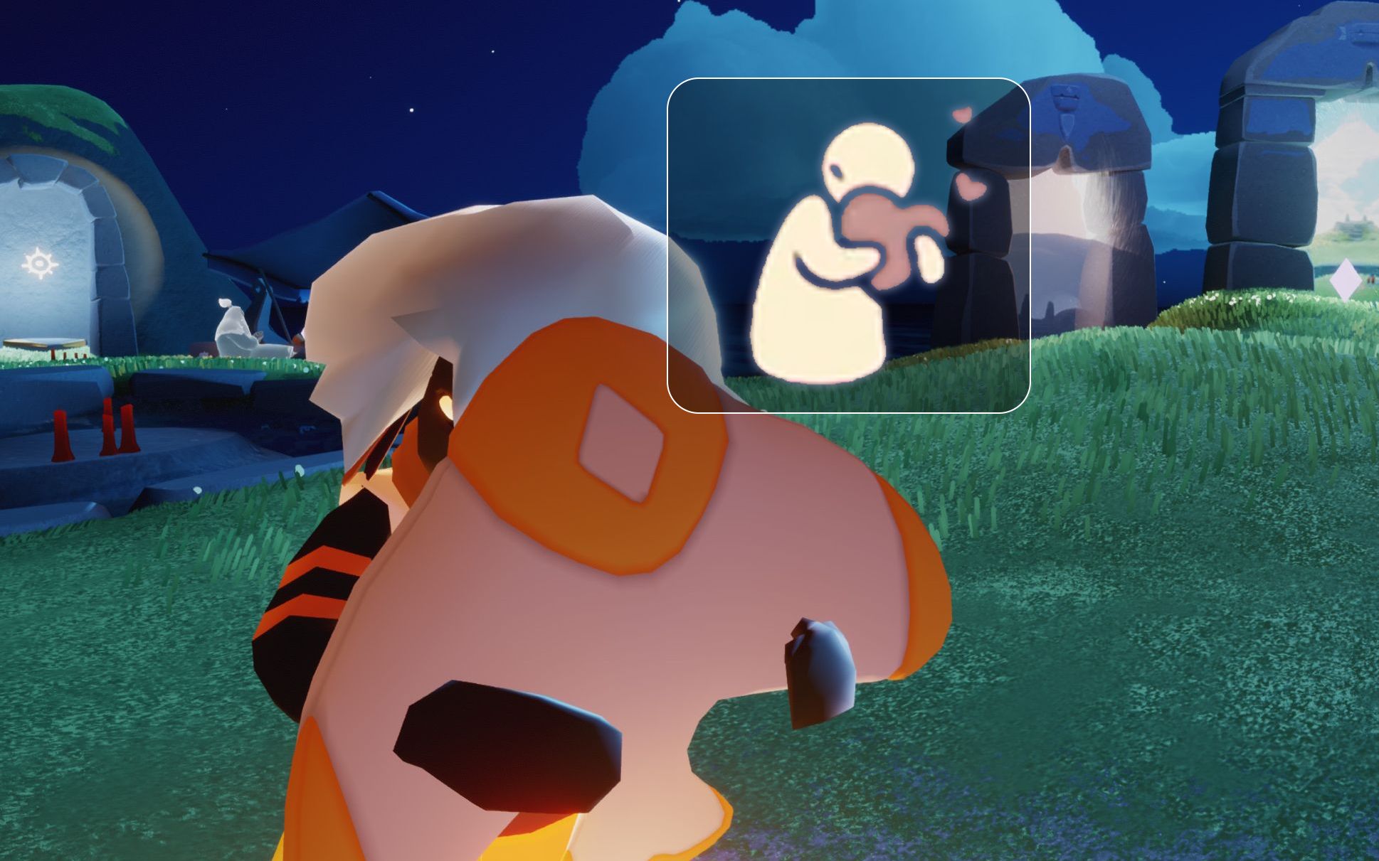 【光遇】新增背饰拥抱功能