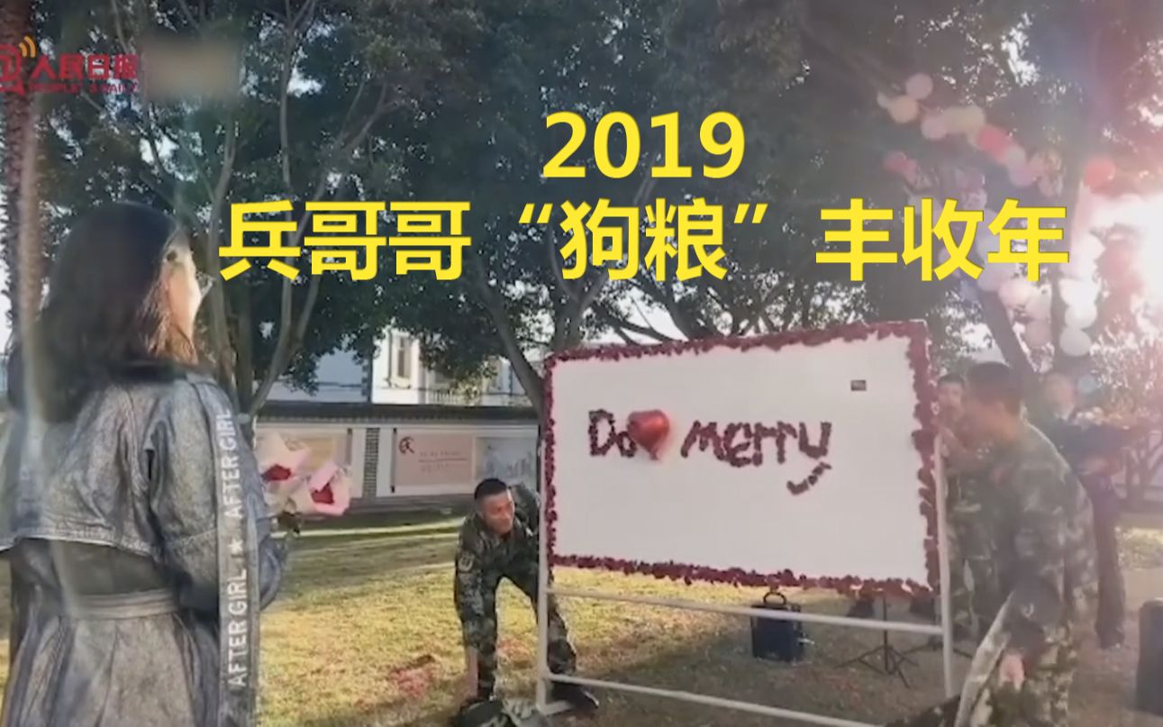 [图]2019是兵哥哥“狗粮”丰收年！