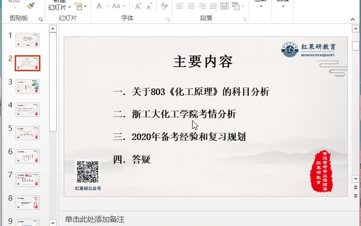 【红果研教育】2020浙江工业大学化学工程与技术考研考情分析及复习规划讲座哔哩哔哩bilibili