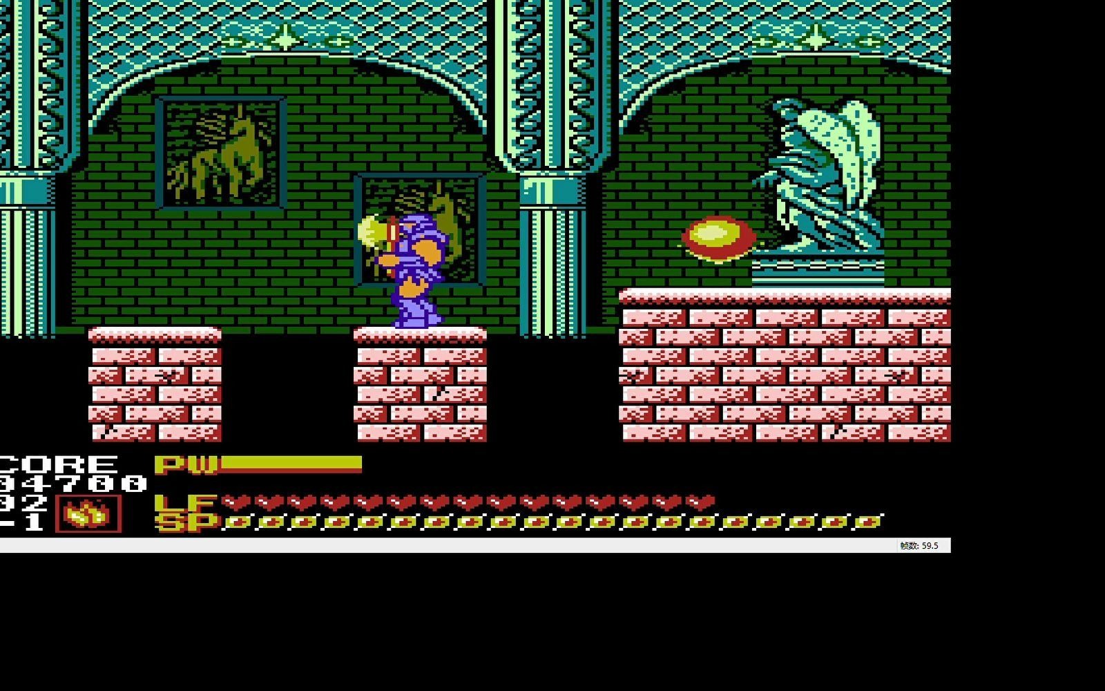 fc斧王(astyanax)-禁用魔法一命通关录像->no15