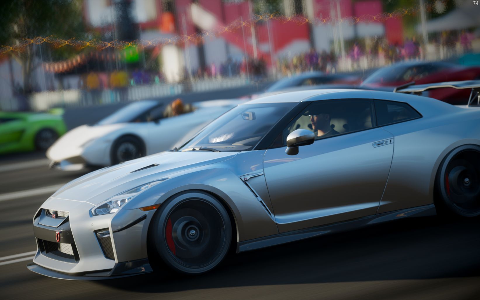 (地平线4)直线加速赛17款日产gt-r(深度改装)