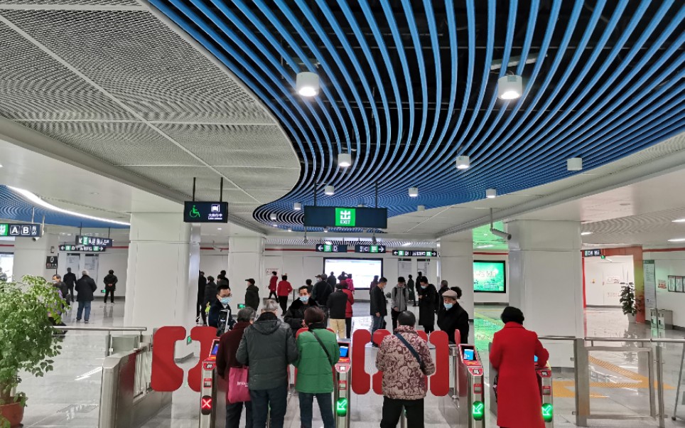 活动  福州地铁1号线二期开通了,探访一下三江口站,能看到江吗