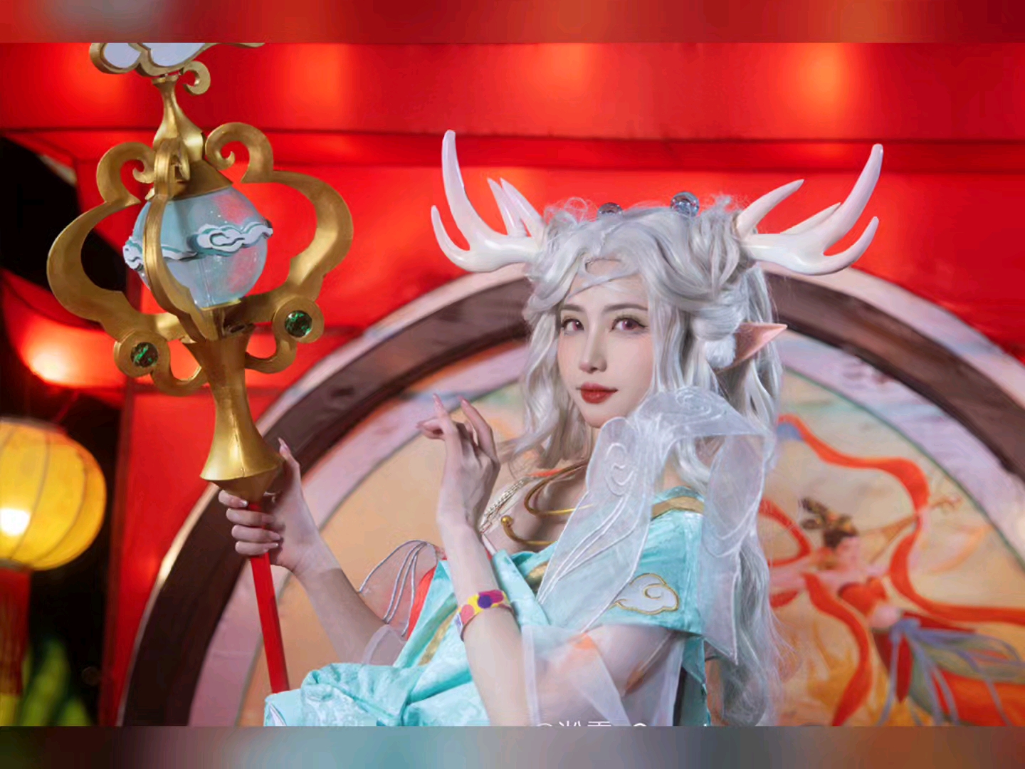 小姐姐 cos 王者荣耀