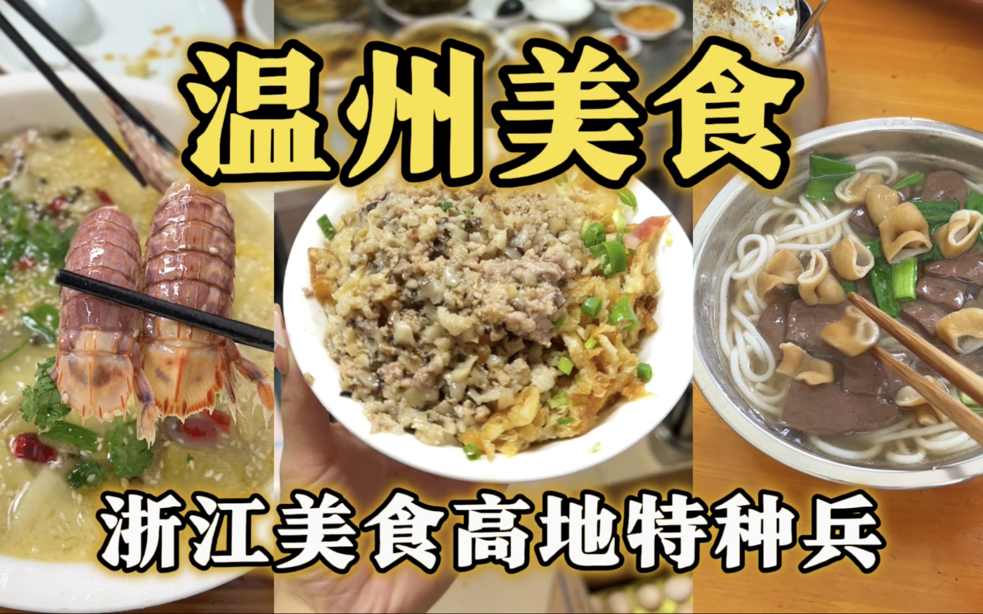 特种兵勇闯浙江美食高地!哔哩哔哩bilibili