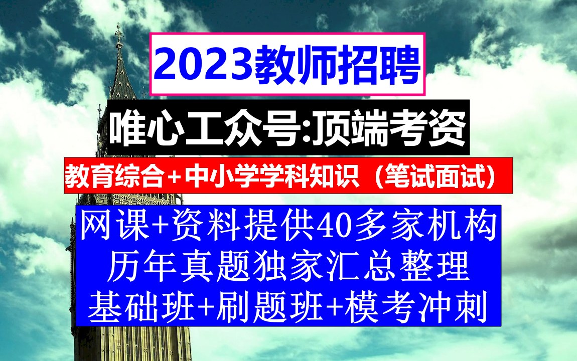 教师招聘,小学英语教师招聘考试真题及答案,教师招聘网:教师招聘信息哔哩哔哩bilibili