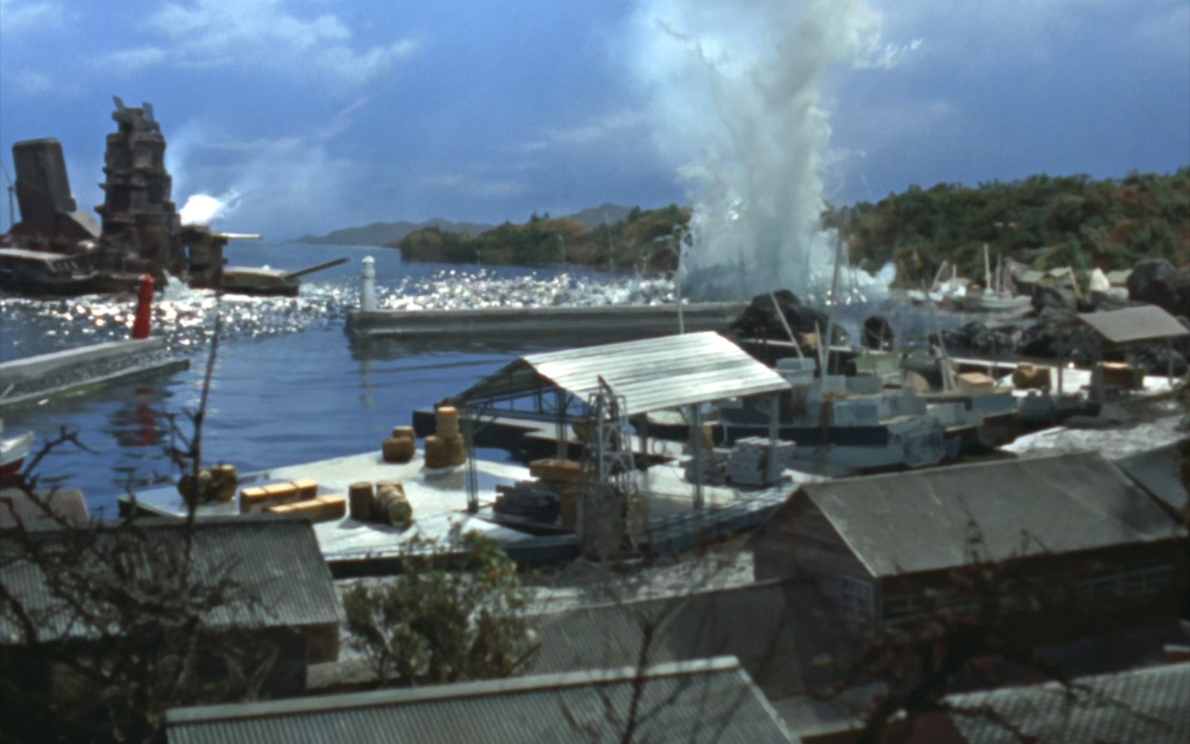 特摄场景真的太绝了,赛文21《追击海底基地》