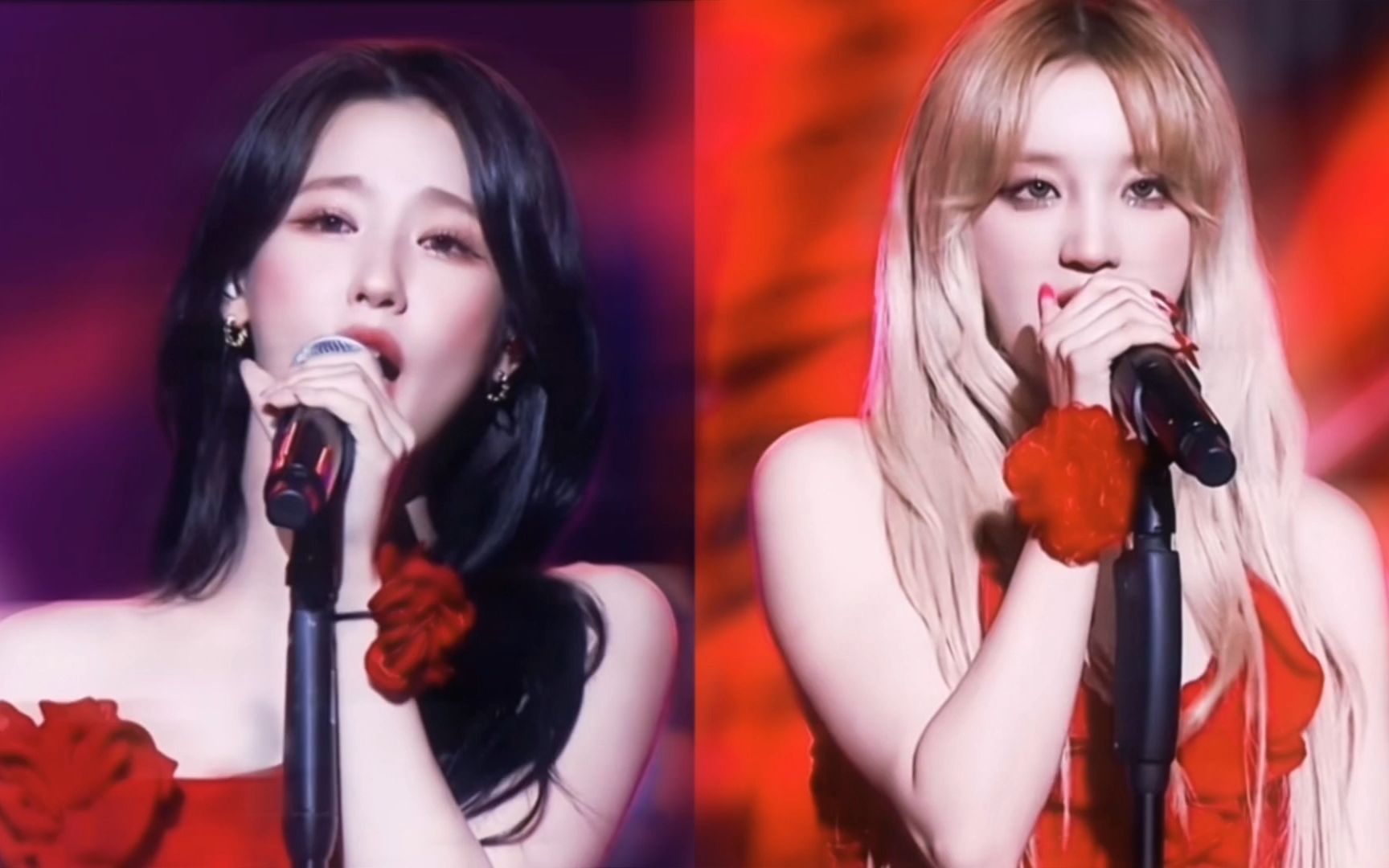 官方直拍来了,两朵墨西哥盛开的红玫瑰#宋雨琦#赵美延#despacito