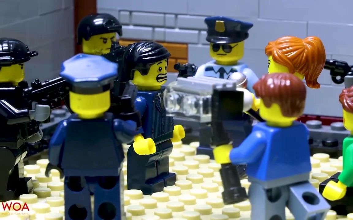 乐高城市 警察 我父亲的队友是坏警察 定格动画