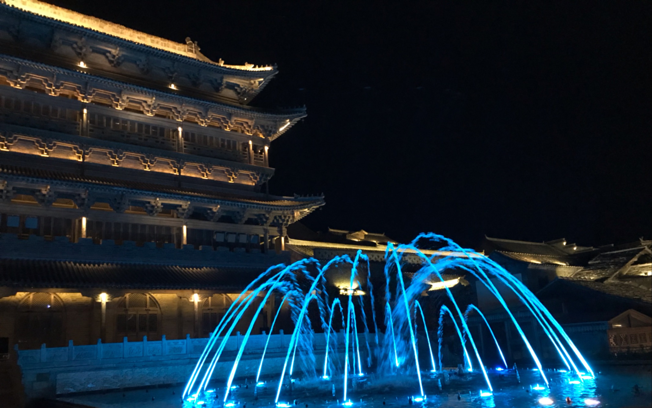 【玩在帝都】古北水镇 灯光水舞秀 5.18