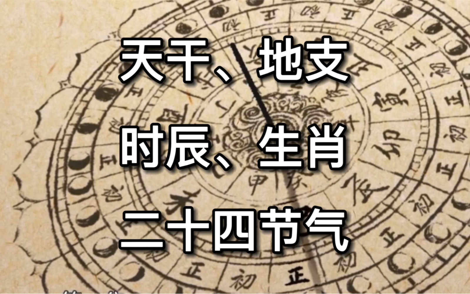 [图]10分钟学会公务员必考考点：天干地支、时辰生肖与二十四节气