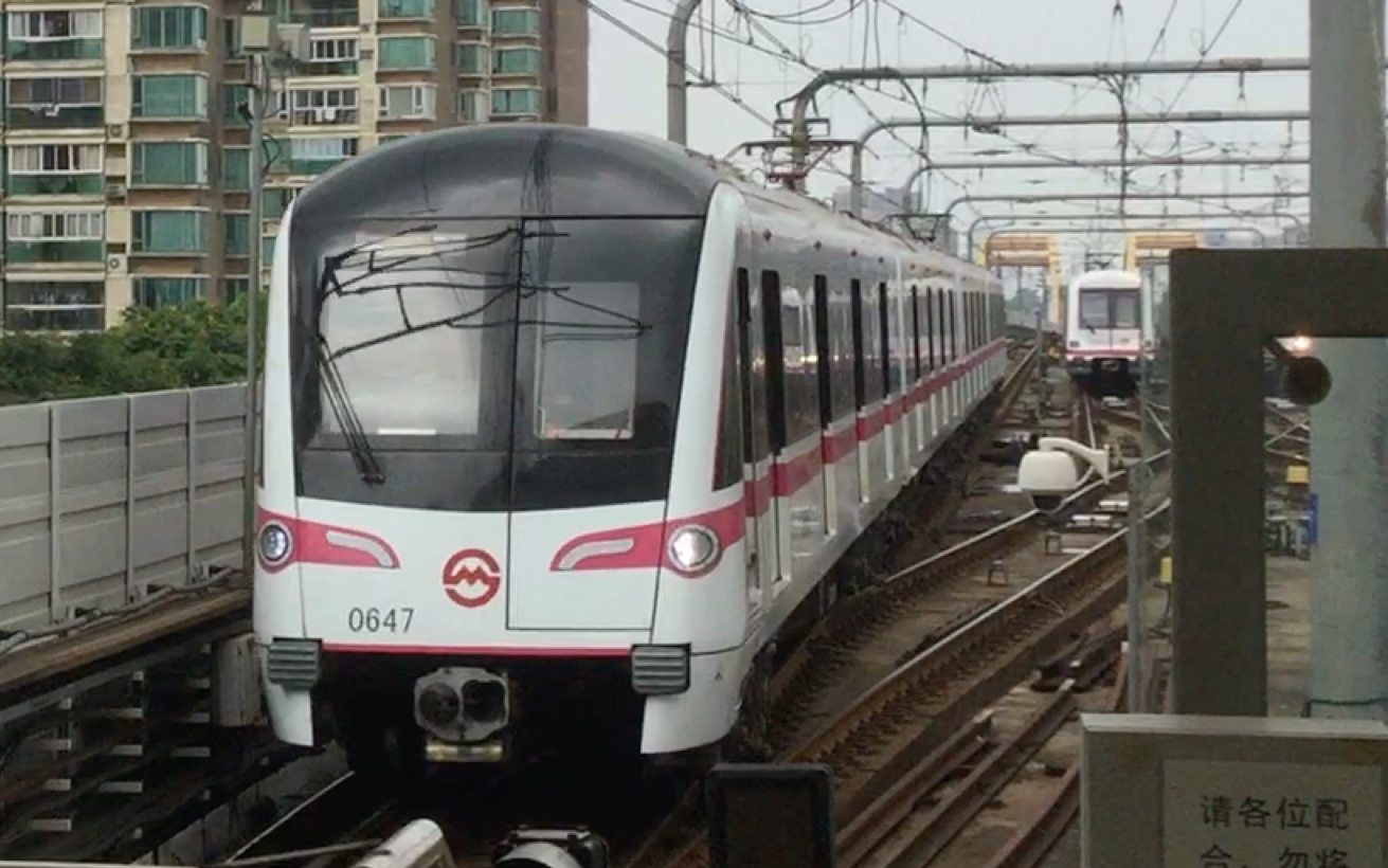 【上海地铁6号线】0647#进巨峰路站 东方体育中心站方向