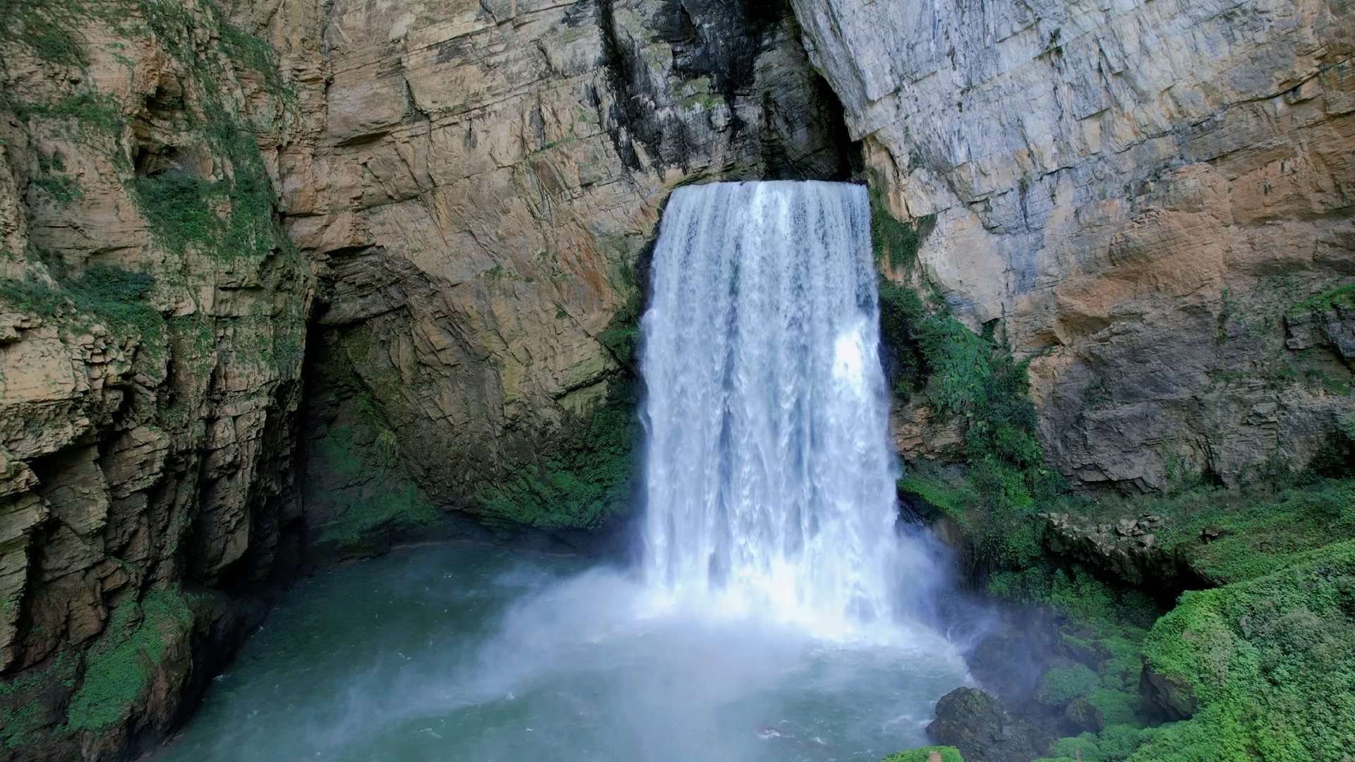 飞丢2台无人机拍摄的羊皮洞360°全景,你觉得值吗?