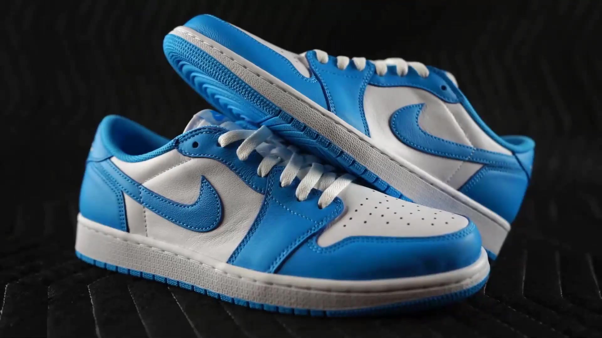 nike sb x air jordan 1 low 北卡蓝 细节实拍_哔哩哔哩 (゜-゜)つロ