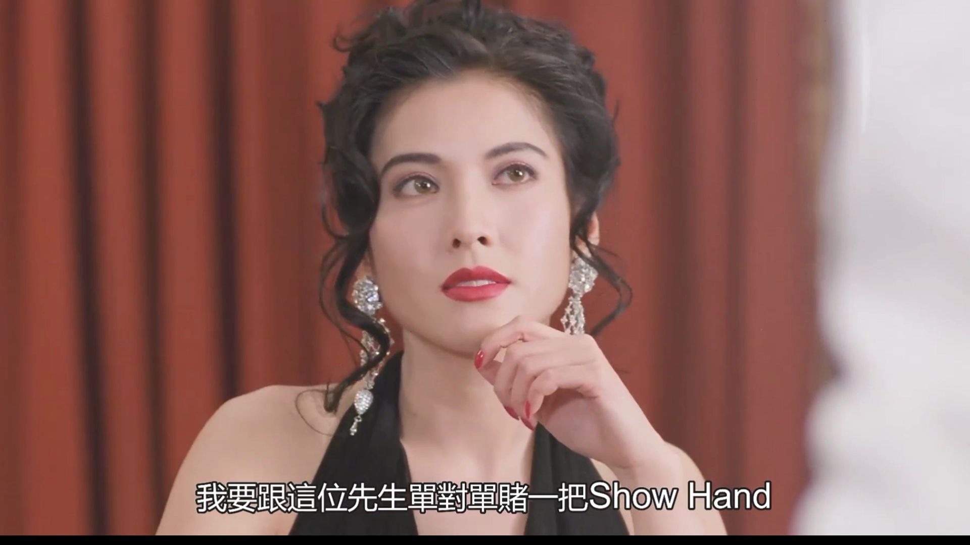 梁家辉勾引老板情妇梦娜,梦娜一下子就被迷住