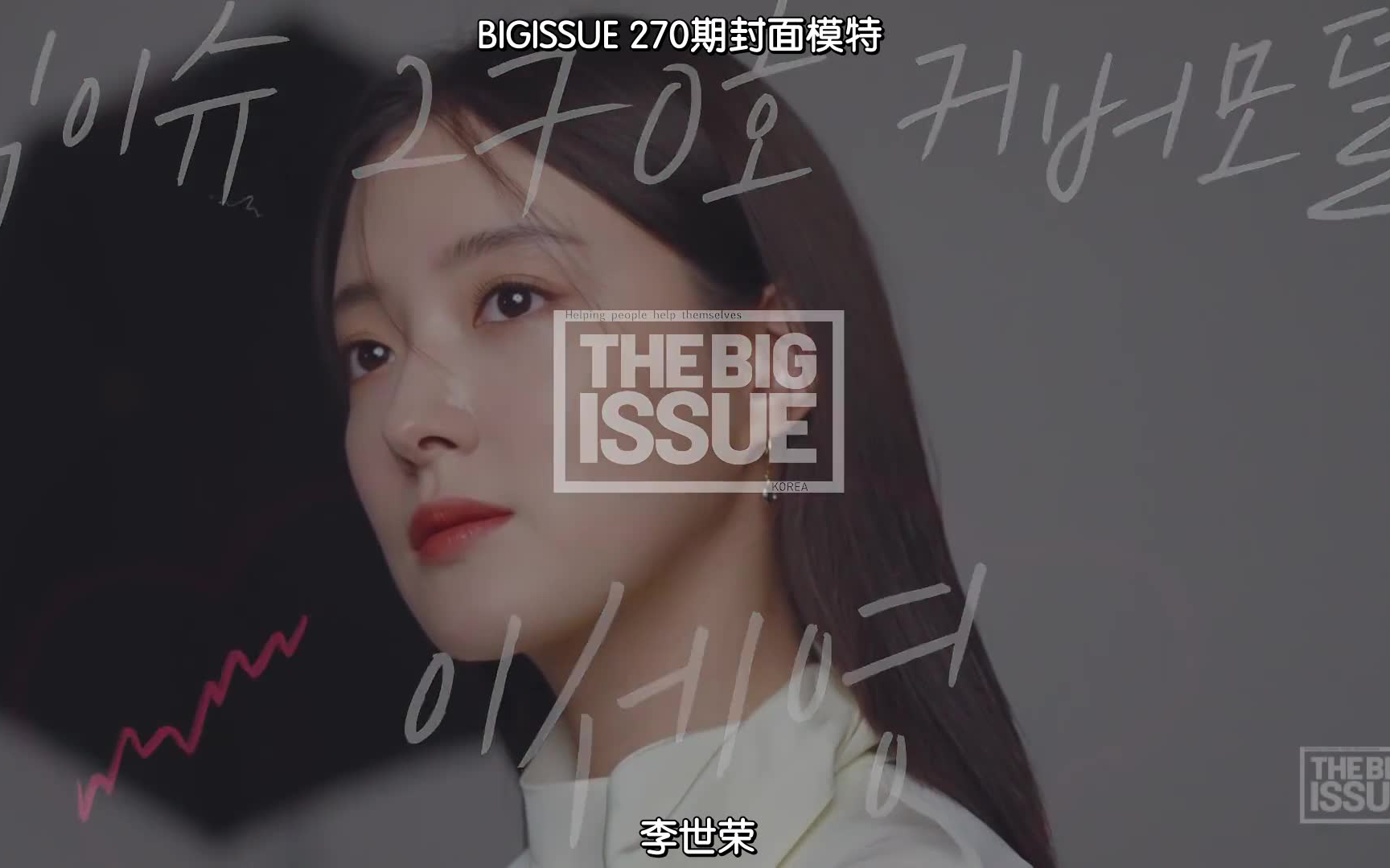 [中字]李世荣BIGISSUE封面模特 MAKING哔哩哔哩bilibili