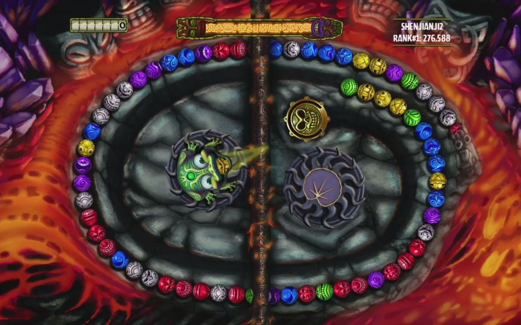 xsx宝开经典益智游戏祖玛的复仇63