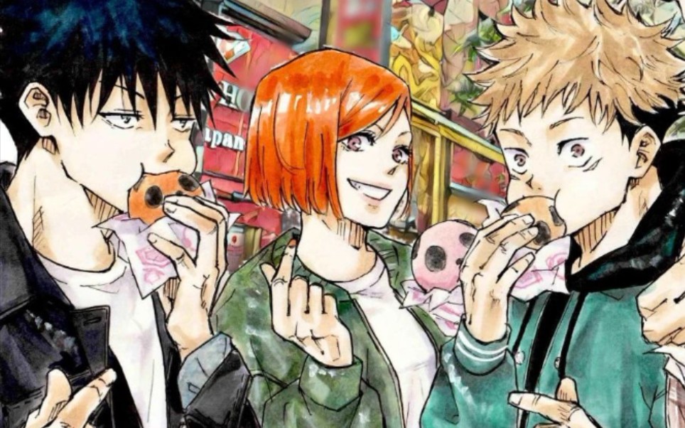 咒术回战虎伏钉最好的三人组