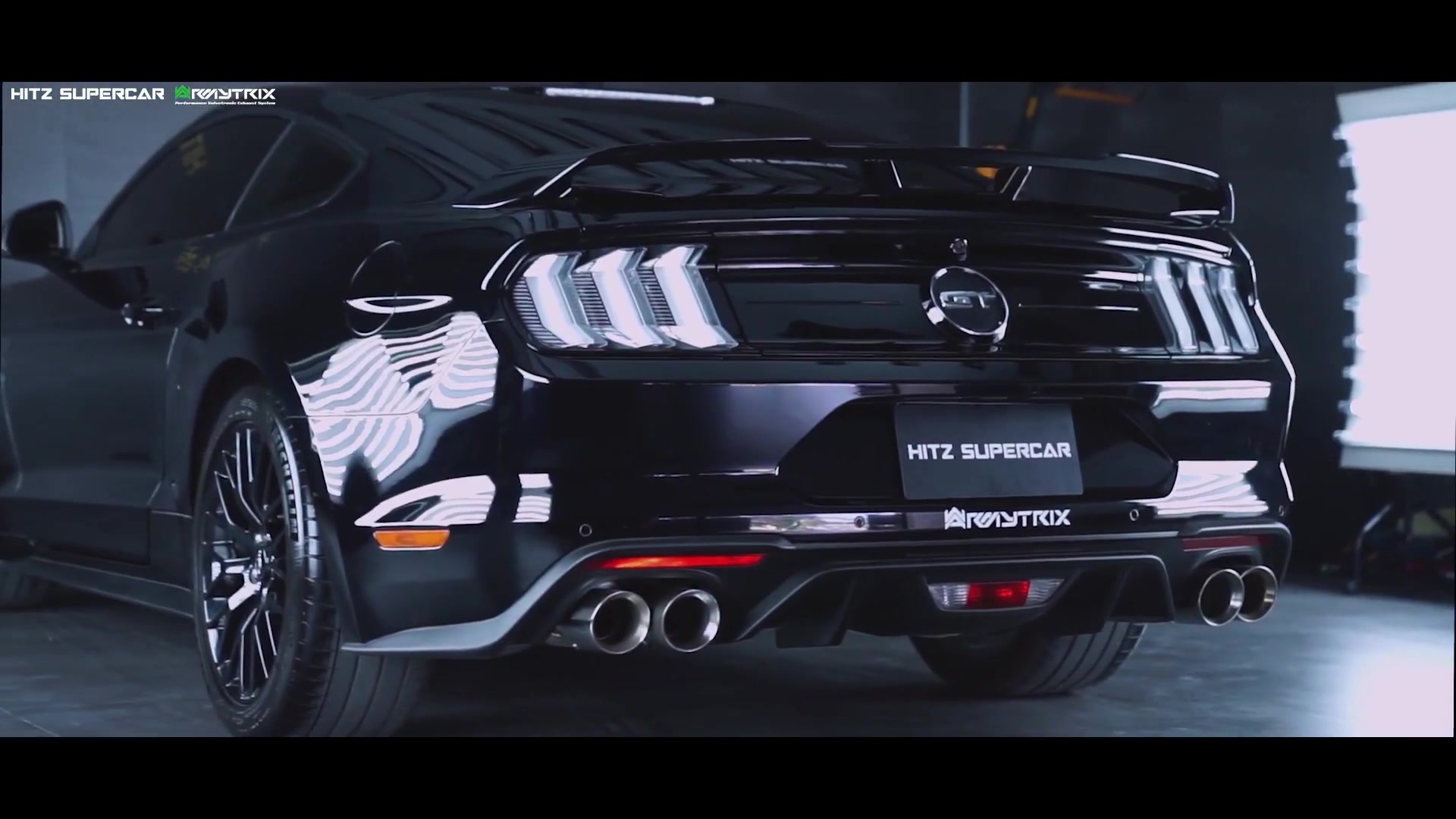 2019款福特野马gt_armytrix valvetronic_排气声浪!