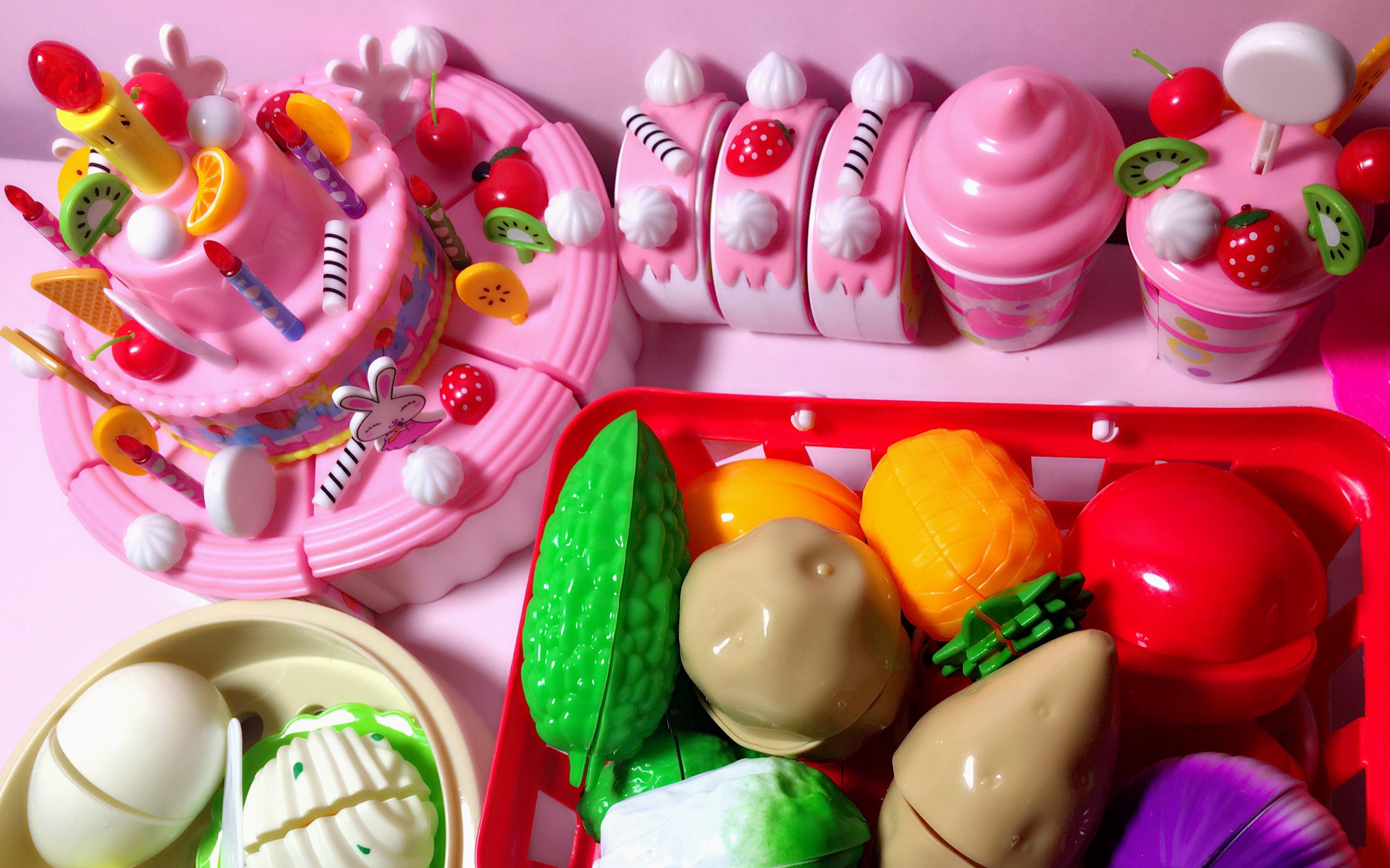 [图]儿童切水果玩具 过家家厨房蔬菜组合切切乐