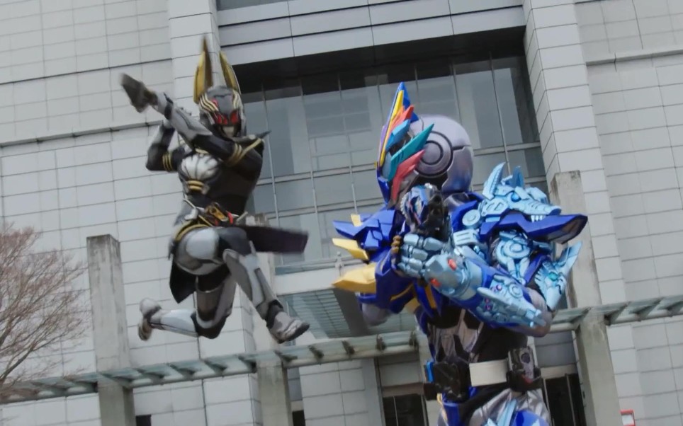假面骑士突袭者争斗豺狗fightingjackal②