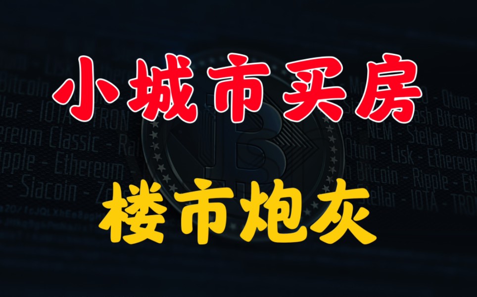 没人愿意买房,这才是房地产市场最大的危机哔哩哔哩bilibili