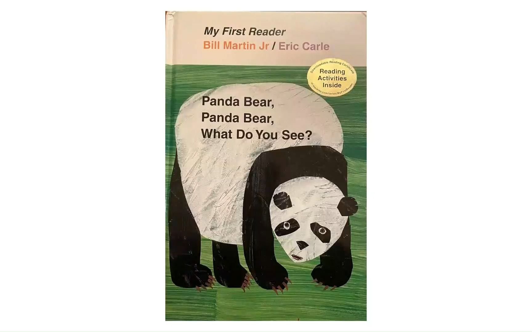 [图]6岁读书系列 Kason's Book 12: Panda bear, panda bear, what do you see? (2023-1-22)