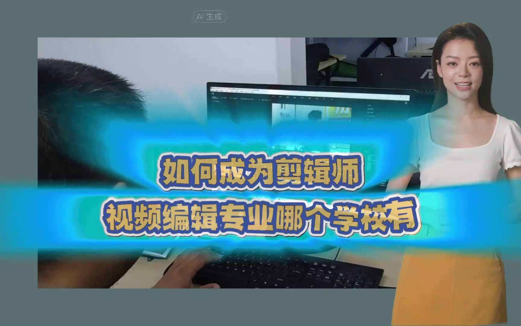 如何成为剪辑师,视频编辑专业哪个学校有哔哩哔哩bilibili