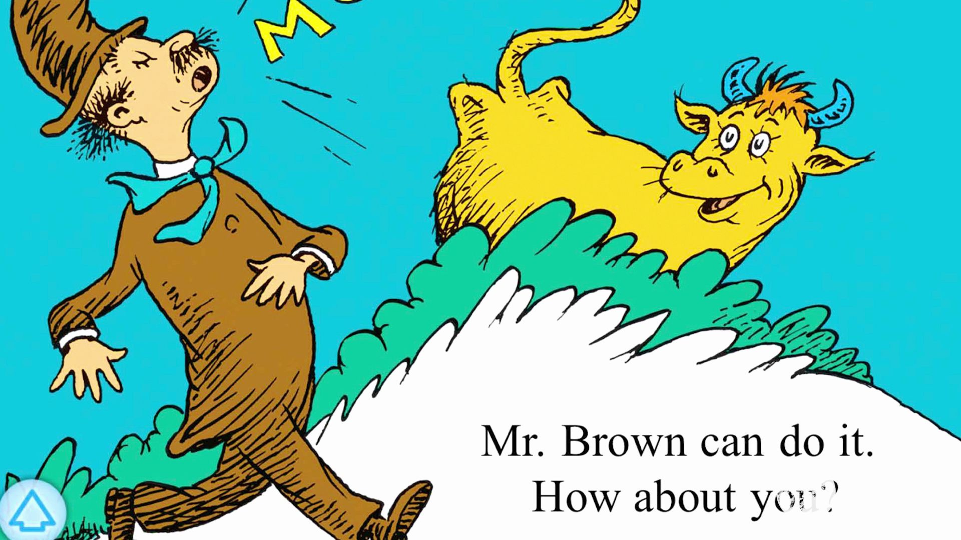 经典英文绘本|英文原版绘本 苏斯 Mr.Brown Can Moo!Can you?哔哩哔哩bilibili