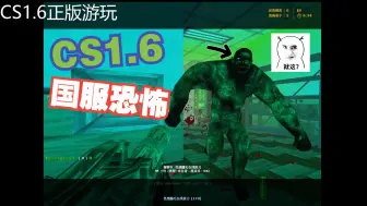 Download Video: CS1.6国服恐怖丧尸服 old school地图激情守点溜尸