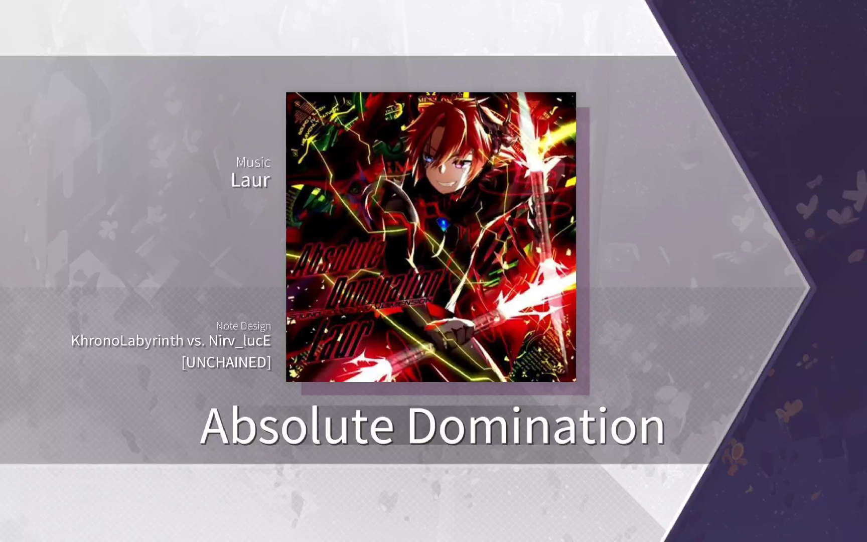 【自用】absolute domination byd13 谱面确认