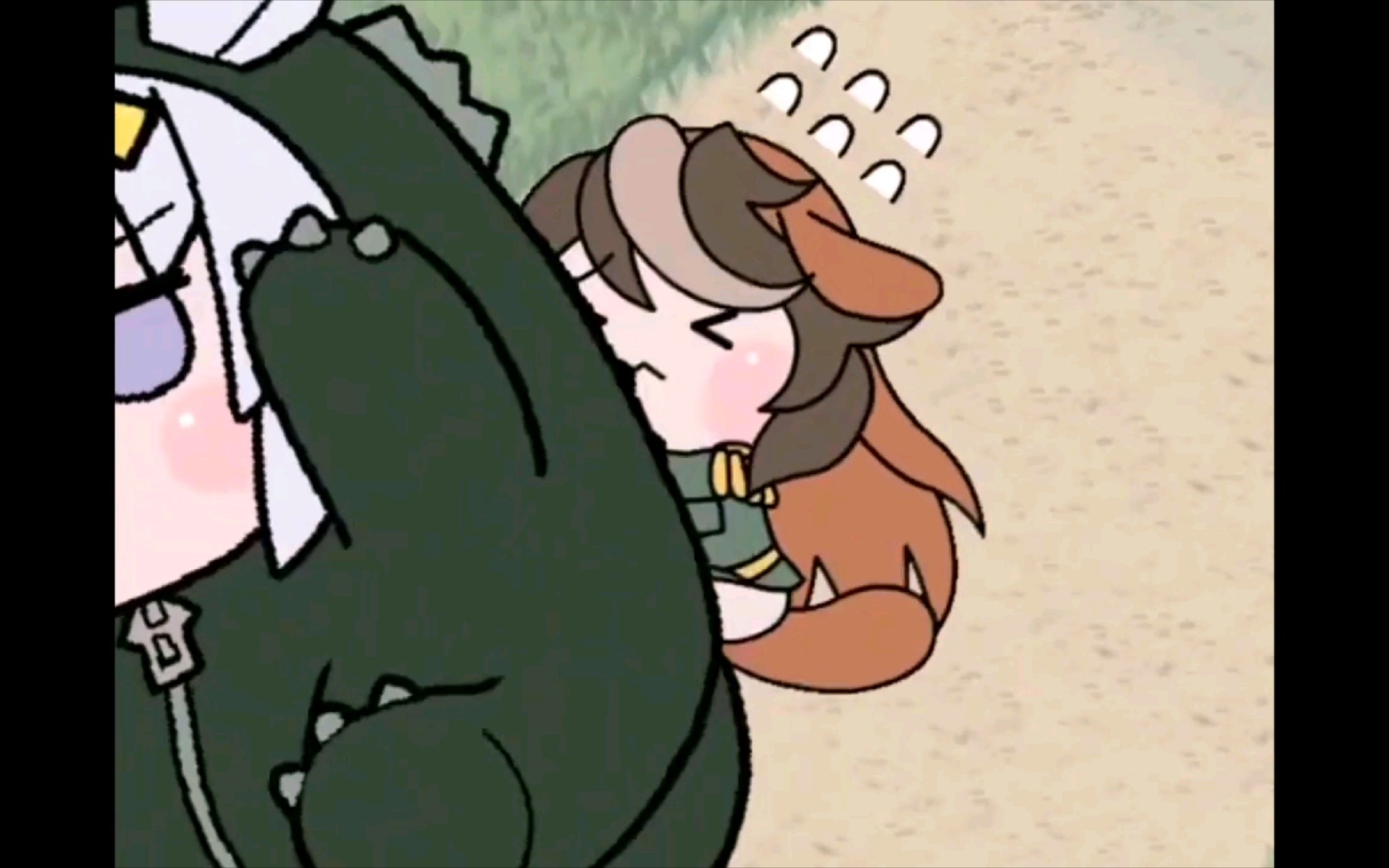 【转载】[赛马娘たぬき] 鲁道夫阻止小栗帽坠落珍贵录像(大雾)