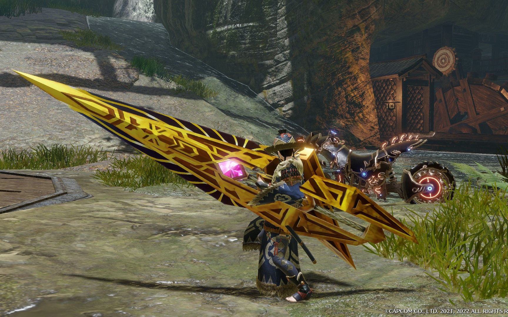 【mhr/mod】阁螳螂长枪 替换 迅龙 雷狼龙长枪(持续更新)