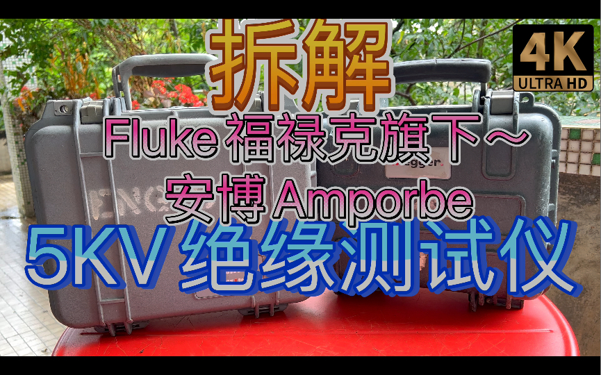 插解专业5KV高压绝缘计兆欧表高阻仪Fluke福禄克旗下安博AMPROBE Megatest 5000 PI DAR DD 极化指数绝缘介质吸收比介质放电指数哔哩哔哩bilibili