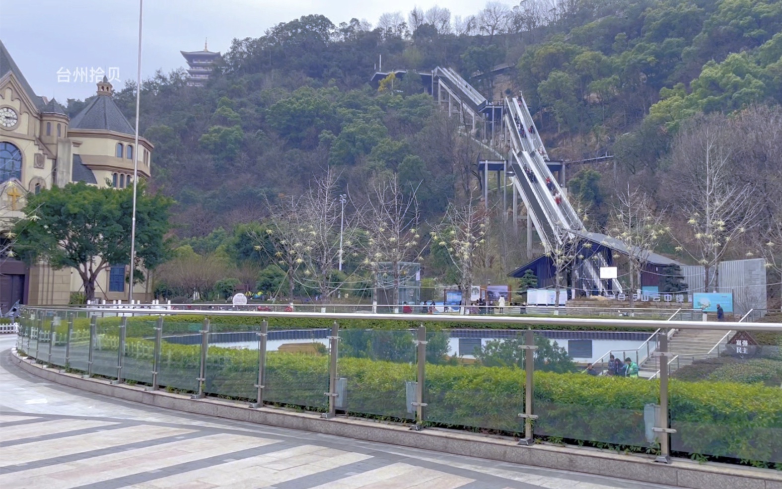 椒江云西公园,台州人春节遛娃热门打卡地,老城区的靓丽风景线哔哩哔哩bilibili