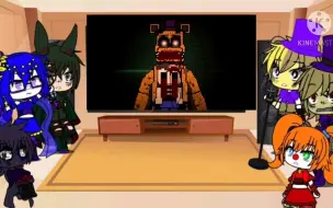 Descargar video: 【FNAF】啊啊啊啊夫顿一家看“Drawn To The Bitter”Afton's + NM Fredbear & Ennard react To Draw