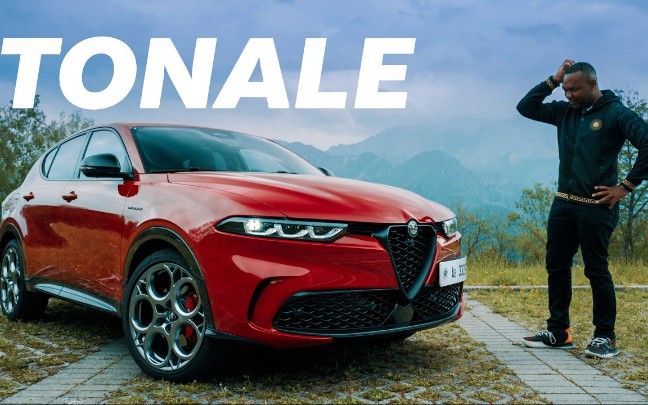 小黑激情试驾阿尔法罗密欧suvtonale