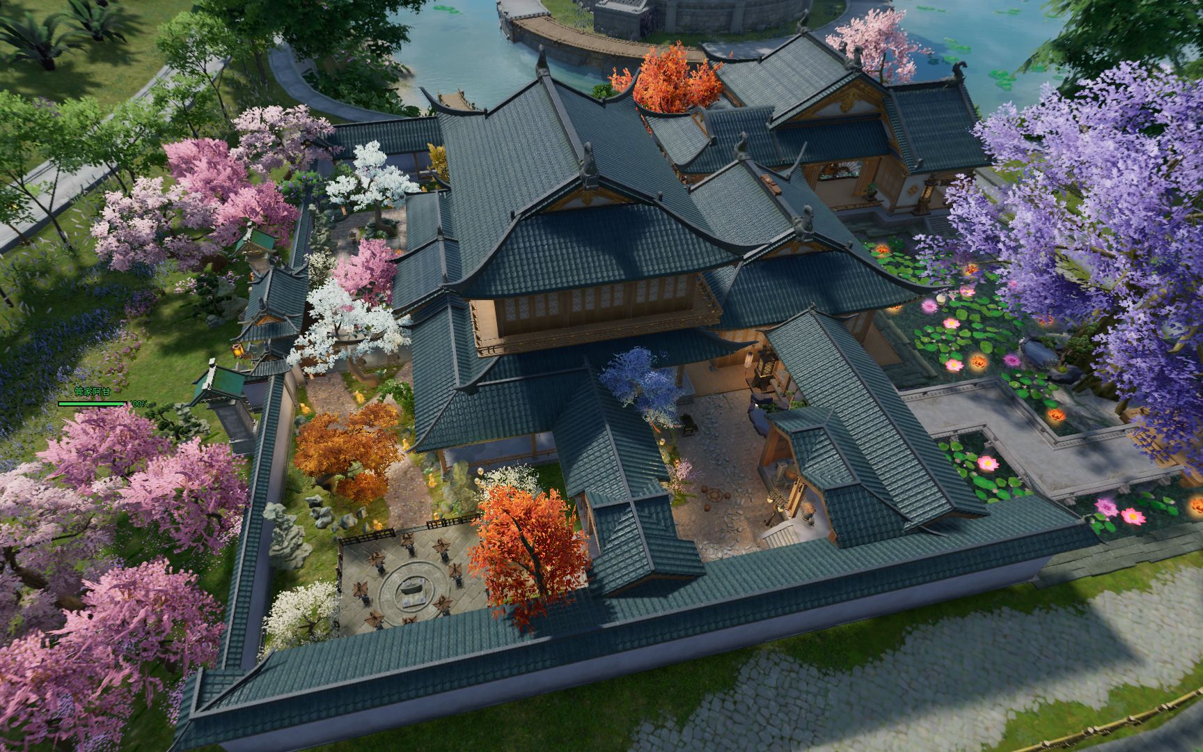 【四季山庄】4k平家园建造