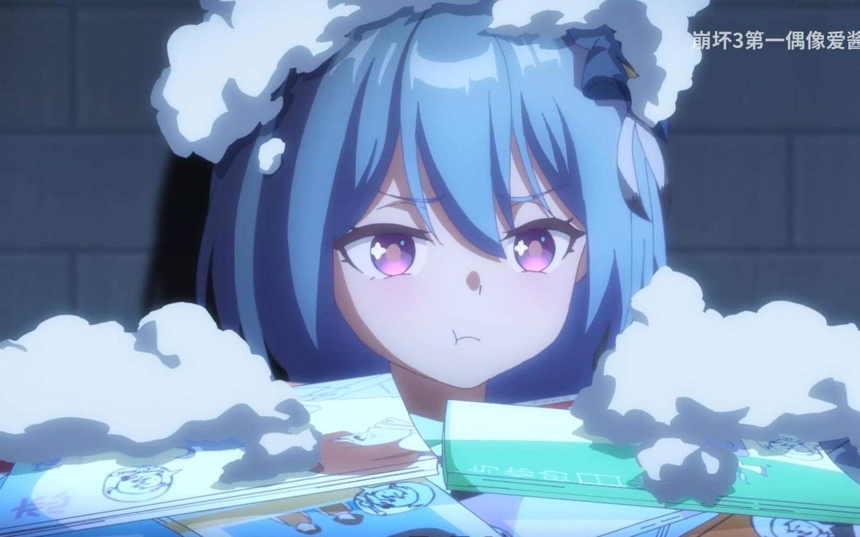 画的本子被发现,格蕾修社死现场