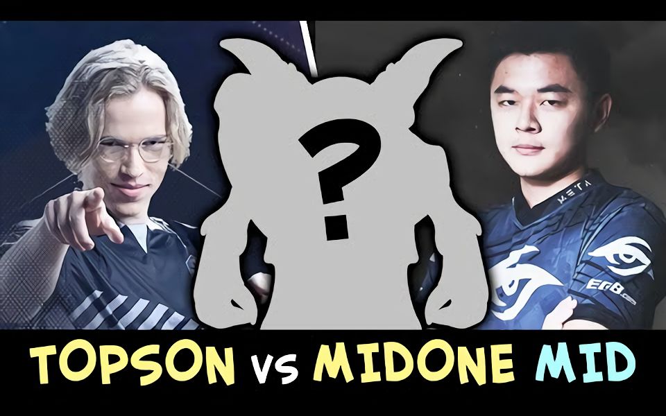 【midone vs topson】midone picked this hero to