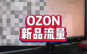 下载视频: ozon上新品没有流量？