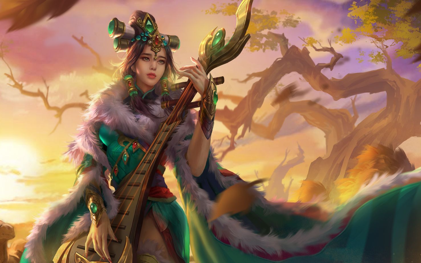 梦三国2 in霸官渡 梦蔡文姬 只要我能一直笑 你就打不到我 嘻嘻_哔哩