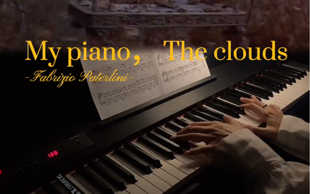 [图]【My paino,Your clouds】-Fabrizio Paterlini-钢琴弹奏